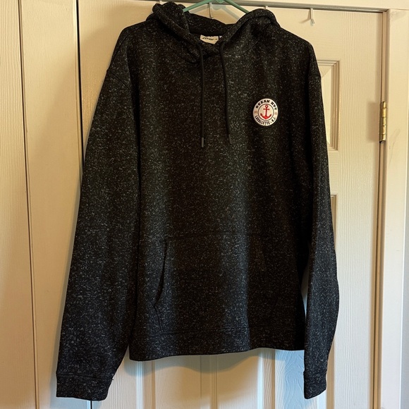Blue 84 Black Speckled Hoodie - Picture 1 of 5